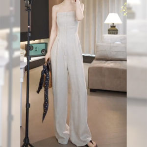 HUANJI | High-end Elegant Overalls Women