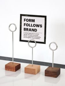 QINLEYI | Wood Display Sign