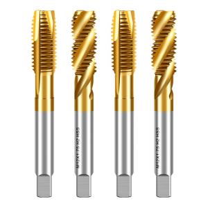 SONGQI | Cobalt Titanium Coated High-Efficiency Thread Tap for Stainless Steel