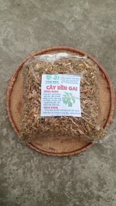 1kg cây rau dền gai sấy khô hữu  cơ