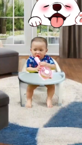 Ghế Bành Ăn Dặm Trẻ Em Việt Nhật 1828 Ghế Ngồi Ăn Cho Bé Có Còi Tháo Lắp Tiện Lợi - TADAHOME