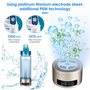 เครื่องกําเนิดไฟฟ้าไฮโดรเจนกระบอกน้ํา/Wassergenerator Wasserflasche