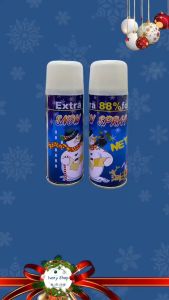 Snow spray