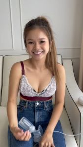 [SG MADE]Envy Her HERA Hands Free Pumping & Nursing Maternity Bralette - SILVER MIST