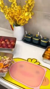 Hộp Inox Đựng Thực Phẩm Có Nắp Đậy - Khay Inox Đựng Bảo Quản Thực Phẩm Có Nắp Đậy Size Lớn Sử Dụng Được Lò Vi Sóng