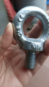 Tai Kéo Hàng (A) M16 Ø16mm (0.7T) – Bulong Vòng Bulong Vòng Ren Phụ Kiện Liên Kết Kim Loại Dạng Mắt Tròn (200g)