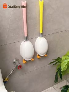 Cọ Rửa Toilet Bồn Cầu Nhà Vệ Sinh Silicon Mỏ Vịt Treo Tường