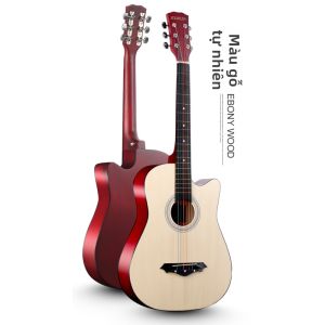 MLZH | Đàn Guitar Acoustic 38 inch cho Người Mới Bắt Đầu