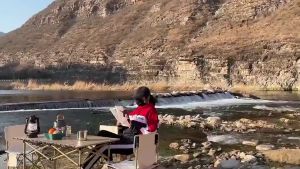 🔥READY STOCK🔥 Outdoor folding table reinforced Chicken rolls table portable picnic table camping folding table