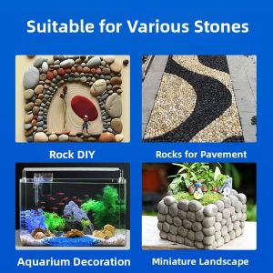 MEICIWANG | Strong Waterproof Anti-Slip Pressure-Resistant High and Low Temperature Resistant Adhesive for Pebbles Stones Marble Tiles Cement