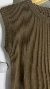 INNER DRESS RAJUT TANPA LENGAN / INNER LONG DRESS / DRESS RSJUT WANITA TERBARU / DRESS CEWEK KEKINIAN