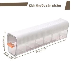 Hộp Đựng Đồ Treo Tường Trong Suốt Để Đồ Lót Tất Hộp Đựng Đa Năng Cho Phòng Ngủ Có Ngăn Chứa Cáp Dữ Liệu Và Đồ Linh Tinh