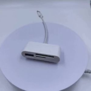 3-in-1 Lightning TypeC To SD & TF Card USB Camera AdapterFor iPhone iPad Card Reader USB Dongle for USB Flash Plug Play