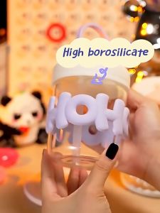 Gelas Kaca Tumbler HOHO: Gelas Kopi Aesthetic & Eksklusif