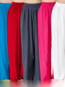 Morning Exercise Tai Chi Uniform Cotton Silk Lantern Pants Womens Style Summer Lightweight Long Sleeve Yoga Fitness Wear