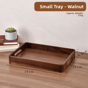 Simplicity Rectangular Wooden Tray