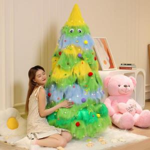 New Large Colorful Glowing Stuffed Christmas Decoration