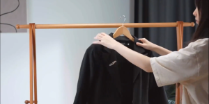 Solid wood hanger clothes hanger wardrobe wooden wood clothes hanger household wooden hanger