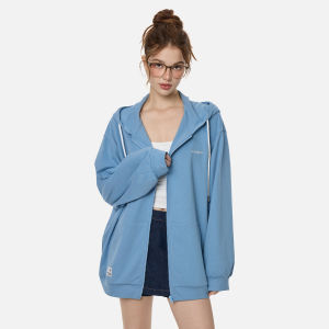 Turn Signal | Hooded Cardigan Vintage Leisure Loose Sporty Jacket