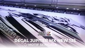 Stiker Jupiter Mx 135 New Full Body Decal Jupiter Mx 135 New Full Body Striping Mx New 135 Full Body Serigala