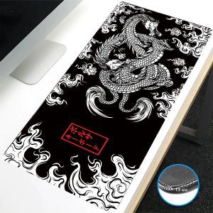 VIKAMA แผ่นรองโต๊ะกันฝุ่นสีดำ แผ่นรองเมาส์สำหรับเล่นเกมสีดำ แผ่นรองกันลื่น แผ่นรองกันน้ำ แผ่นรองอุปกรณ์ตั้งโต๊ะ