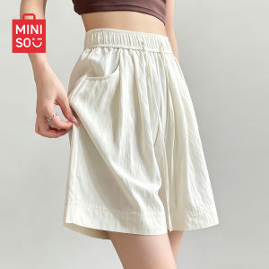 Miniso | Summer Ice Silk Quick Drying Sport Shorts Women Five Divisions