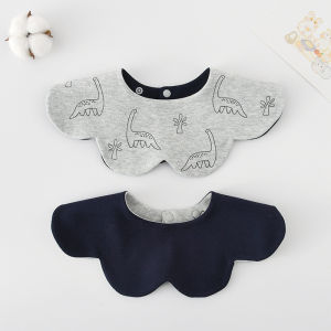 1pcs Style Newborn Baby Cotton Bibs Floral Pastoral Type Baby Burp Bandana Scarf Boys Girls Cloths Saliva Towel