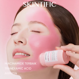 Cherryskincare.id - SKINTIFIC Niacinamide Clay Stick 40g & Masker Skintific