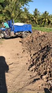 2kg Đất mặt ruộng nguyên chất còn rơm rạgiàu chất dinh dưỡng cho cây trồng.