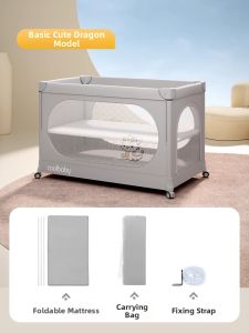 cool baby | Easy-to-Open Portable Baby Crib