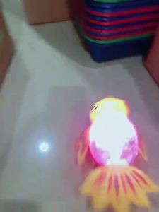 Toys - Mainan Anak Ikan Koi Tarik Berjalan Dan Lampu LT 104