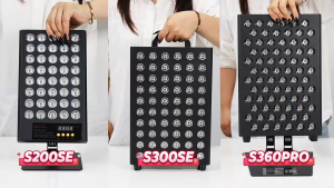 95W Red Light Therapy Panel 60 Dual Chip LEDs 660nm 850nm Infrared LED Light Therapy Device 3 Mode Remote Control