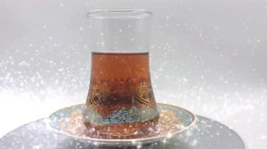 Turkish Style Exquisite Pattern Coffee Cup Simple Household Creative Master Cup Beautiful Exotic Arabian Teacup and Saucer Set