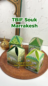 Box Mini Hampers Lebaran Gift Packaging Dus Toples Idul Fitri | TBIF Souk Marrakesh