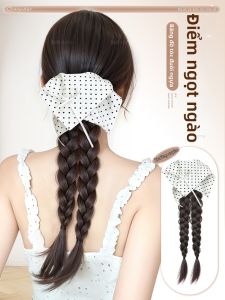 QIAOYIDUO | Realistic Synthetic Hair Braid Increased Volume Ponytail Ready Braids