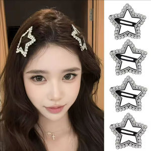 4Pcs Sparking Rhinestone Sao Hairclips Cho Cô Gái Kim Loại ngôi sao sáng Kẹp Tóc Ngọt Ngào Barrettes Phụ kiện tóc Quà Tặng Bạn