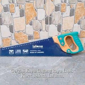 Gergaji Kayu Gg.Kayu Lapis Karet 18" LAFUMA