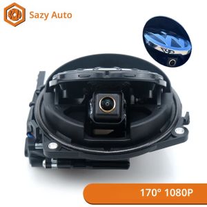 กล้องฟิชอายสีทอง 170 ° กล้องมองหลังแบบพลิกได้ AHD 1080P สำหรับรถยนต์ VW Passat CC Golf 6/7/8 Magotan B6/B7/B8 Polo Beetle EOS T-roc