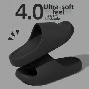 Molly | Mens Slides for Couples Anti-Slip EVA Sandals Thick 4.0cm Sole Ultra Soft Feel Indoor Outdoor Wear Comfortable Odor Resistant Slippers for Men