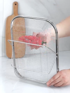 ชั้นวางท่อระบายน้ําอ่างล้างจาน ชั้นวางเหนืออ่างล้างจาน พับได้ วัสดุสแตนเลส น้ําสแตนเลสหดออกแ ชั้นวางของ น้ำชั้นเก็บสิ่งป