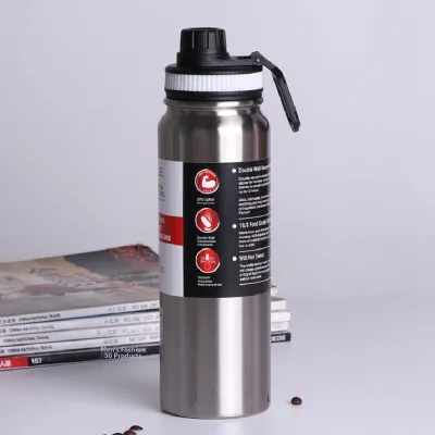LEKOUSHI | Stainless Steel Large Capacity Fitness Water Bottle
