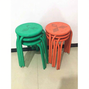 Đôn Gấp Tròn Bằng Thép Dày