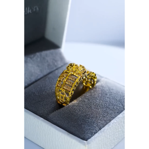 MJ Jewellery 916/22K Gold Pixiu Abacus Ring C92