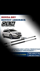 HONDA BRV Rear Bonnet Absorber 1 Set 2 Pieces OEM Original Equipment Manufacturer Automotive Car Interior Accessories Lift Supports