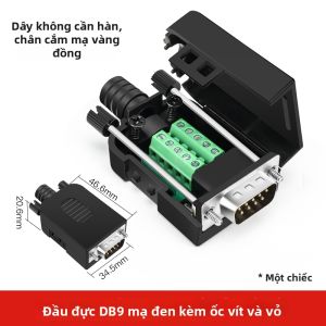kuicc | Đầu Chuyển RS232 Male sang DB9 Female Không Cần Hàn