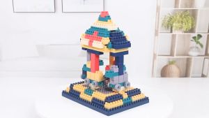Pengiriman Cepat & COD: 360pcs Balok Mainan Anak DIY Edukasi