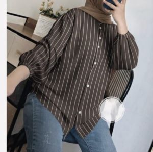 Blouse atasan rayon kerah sanghai ld 120