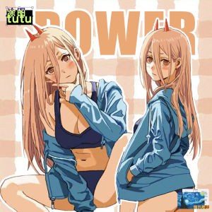 Anime Chainsaw Man Pava Joint Name Bumper Stickers Automobile Sticker Bumper Stickers Paper Car Body Car Door Scratch Decorative Sticker Motorcycle Reflective Bumper Stickers