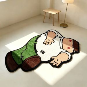 VIKAMA Family Guy Peter Griffin Hình Thảm Chống Trơn Trượt Ngộ Nghĩnh Anime Thảm Chùi Chân Cho Lối Vào Phòng Ngủ Lông Tơ Thảm Trải Sàn Trang Trí