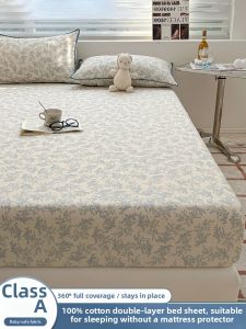 Suxuan | Cotton Double Layer Mattress Protector Bedskirt